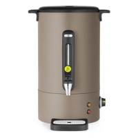 Електрокип'ятильник Hendi 211540 темно-коричневий наливний професійний 16 л