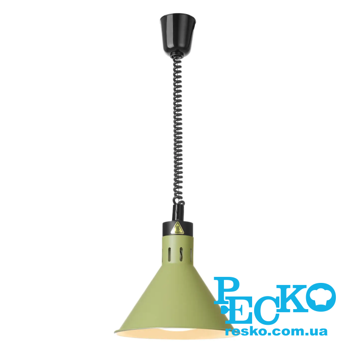 Лампа для підігріву страв Hendi 273920 зелена підвісна професійна