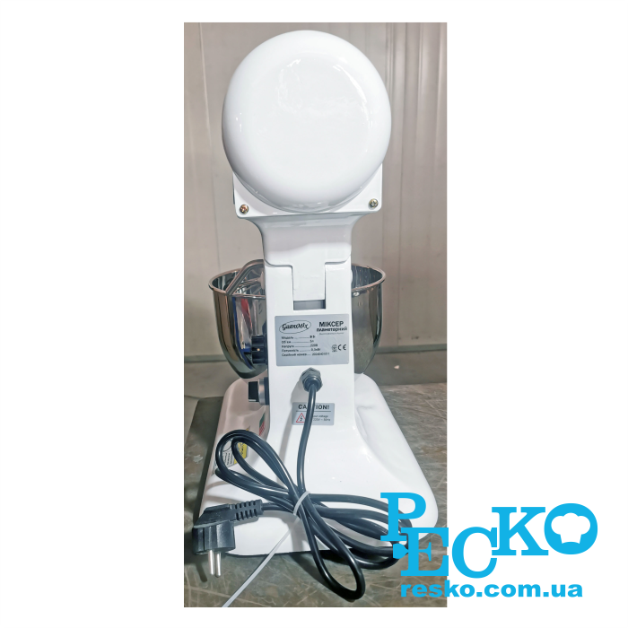 Міксер кондитерський планетарний GastroMix B 5 професійний 5 л промисловий настільний