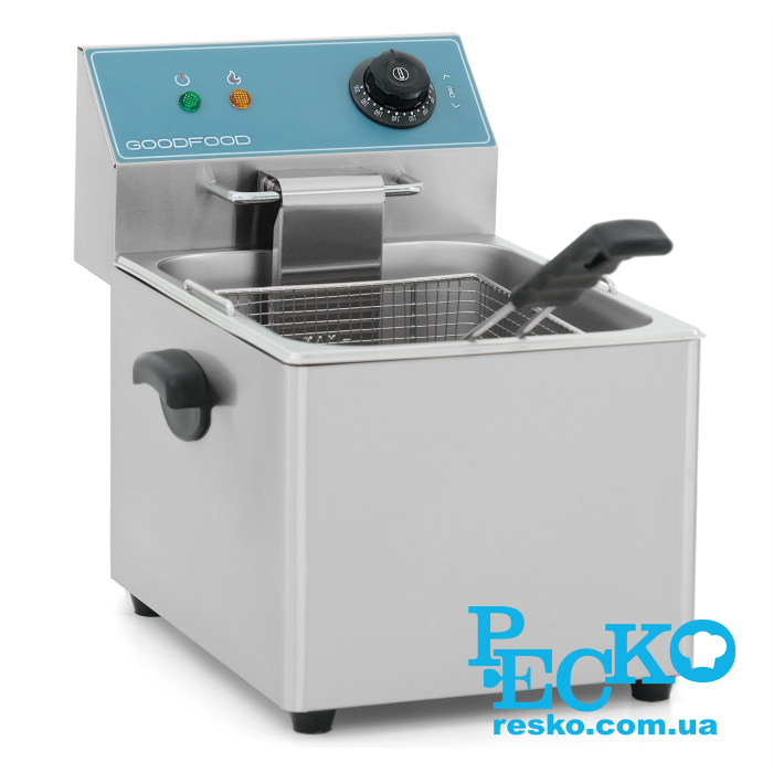 Фритюрница GoodFood EF8 BLUE электрическая профессиональная 8 л