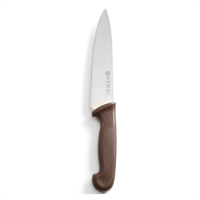 Ніж кухарський коричневий 180/320 HACCP Hendi 842669 Ніж кухарський коричневий 180/320 HACCP Hendi 842669
