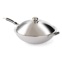 Сковорода індукційна WOK Ø360 мм Hendi 239773