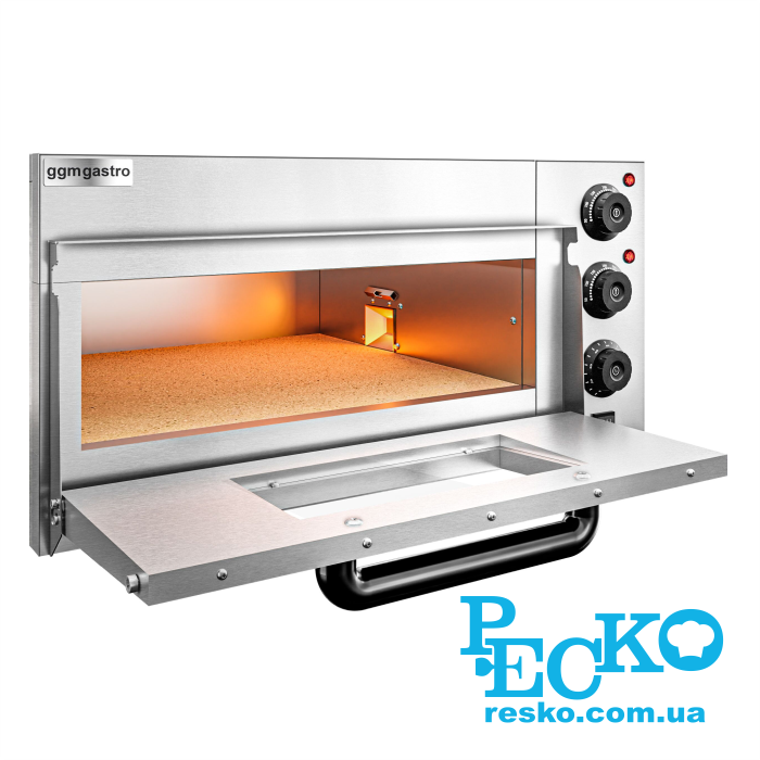 Піч для піци GGM Gastro PEKG20 електрична одна камера