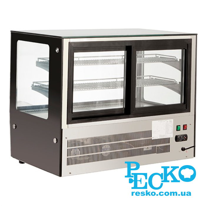 Витрина холодильная Frosty GN900RT нержавеющая сталь кондитерская настольная горизонтальная