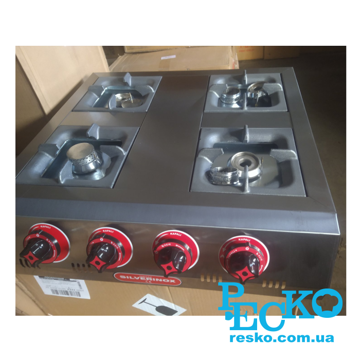 Плита газова SIlver 2907 професійна настільна