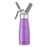 Сифон для вершків Kurt Scheller Edition 0,5 л фіолетовий Hendi 975886 Сифон для вершків Kurt Scheller Edition 0,5 л фіолетовий Hendi 975886