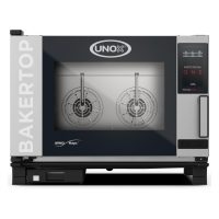 Піч конвекційна Unox XEBC04EUE1RM линия ONE шафа пароконвекційна пекарська