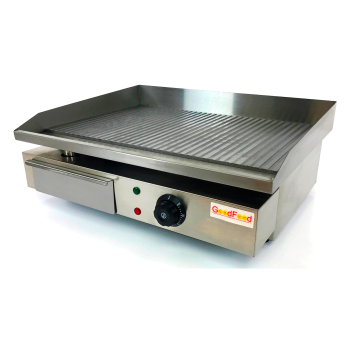 Жарочная поверхность GoodFood EG55R ребристая электрическая профессиональная
