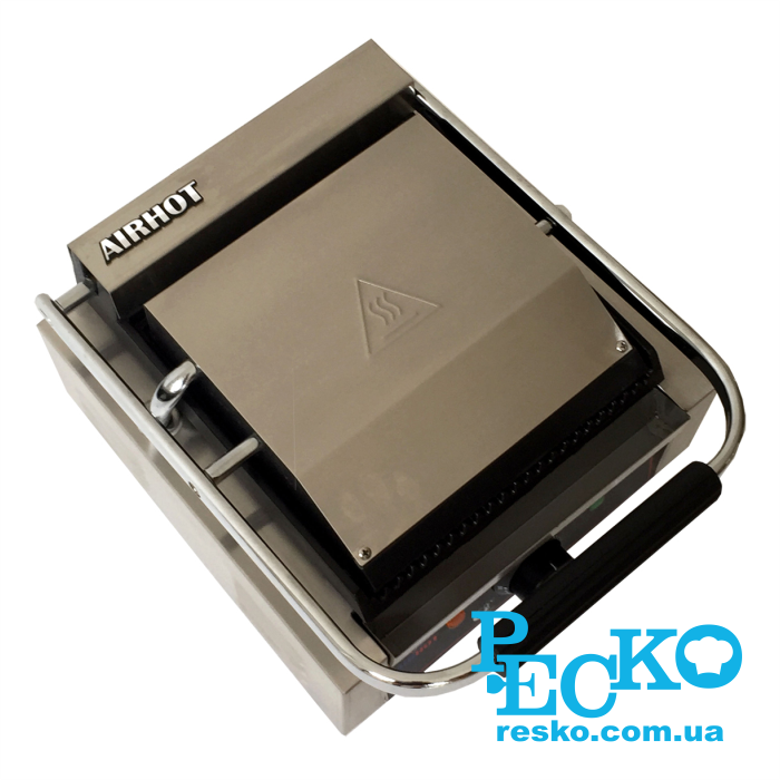 Гриль контактный Airhot CG прижимной профессиональный ребристый