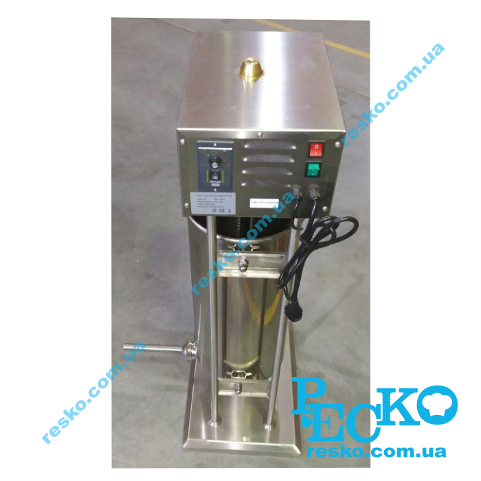 Шприц ковбасний Rauder LV-15E вертикальний професійний 15 л