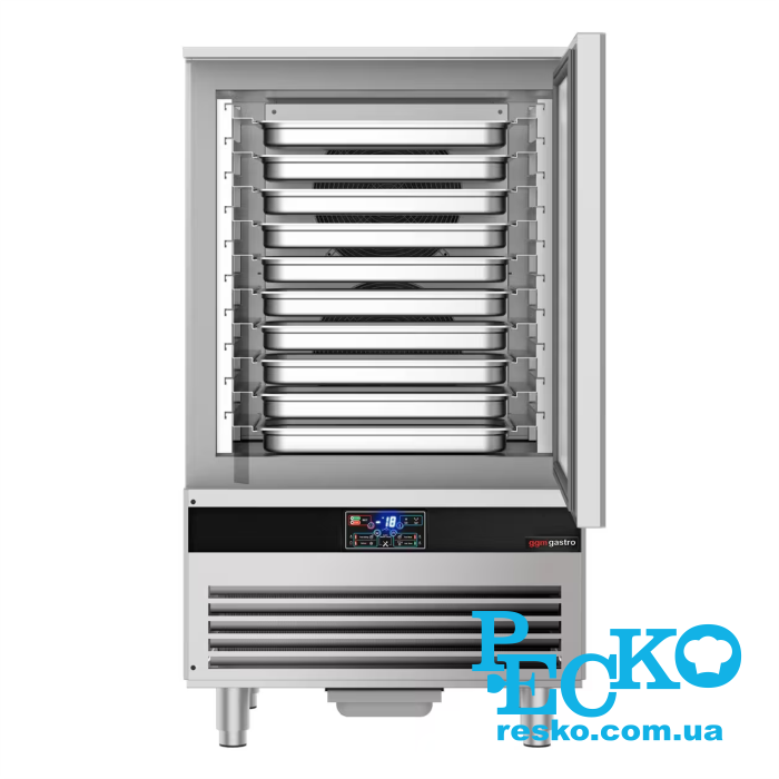 Аппарат шоковой заморозки GGM Gastro SFF1046NR шкаф шок фризер камера Аппарат шоковой заморозки GGM Gastro SFF1046NR шкаф шок фризер камера