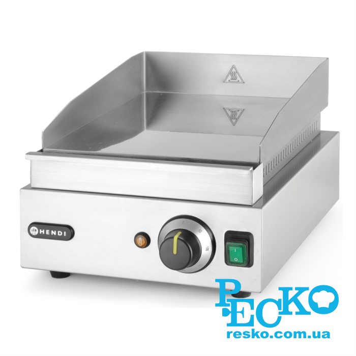 Поверхня для смаження Hendi 203125 гладка електрична професійна