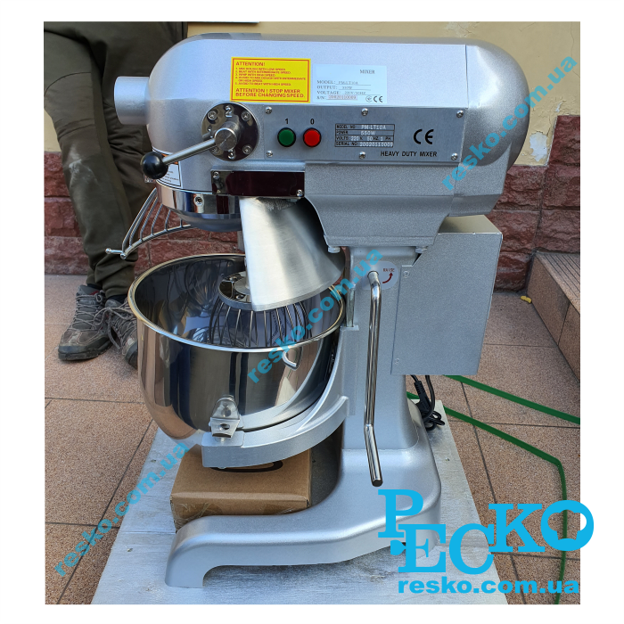 Міксер кондитерський планетарний Reednee PM-LT10A професійний 10 л промисловий від компані\ РЕСКО