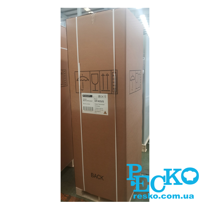 Шкаф морозильный Cooleq DF40S/S профессиональный низкотемпературный