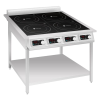 Плита індукційна Hurakan HKN-D35FX4S PRO професійна підлогова