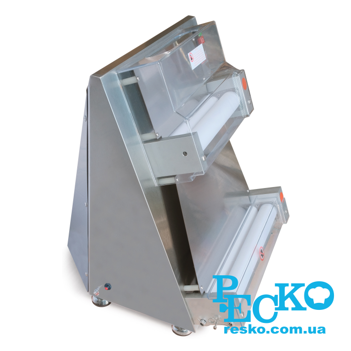 Тестораскаточная машина GoodFood NM40APD для пиццы электрическая профессиональная две пары валков