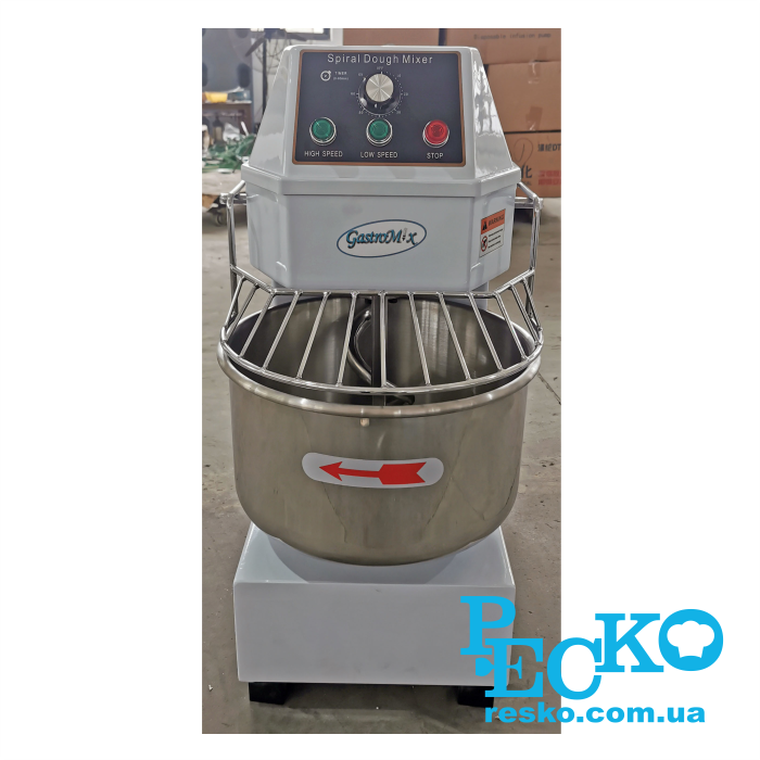 Тістоміс GastroMix HS20B спіральний професійний 20 л дві швидкості