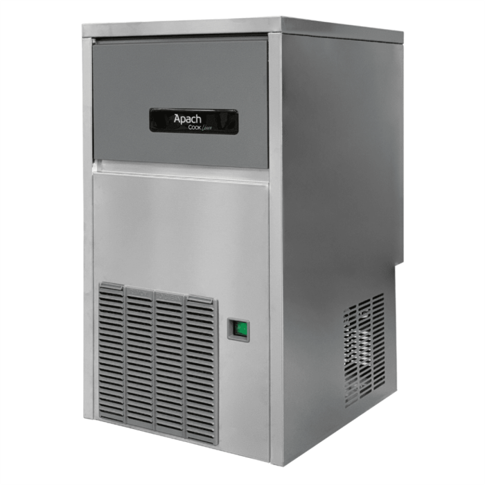 Ледогенератор Apach ACB3009B A R290 кубик кубикового льда 30 кг