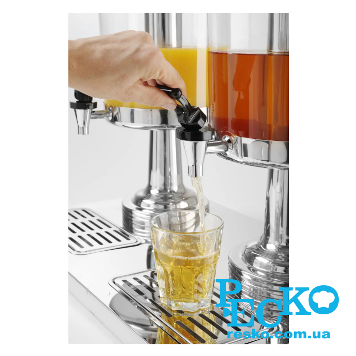 Диспенсер Hendi 425411 для холодних напоїв 2x8 л