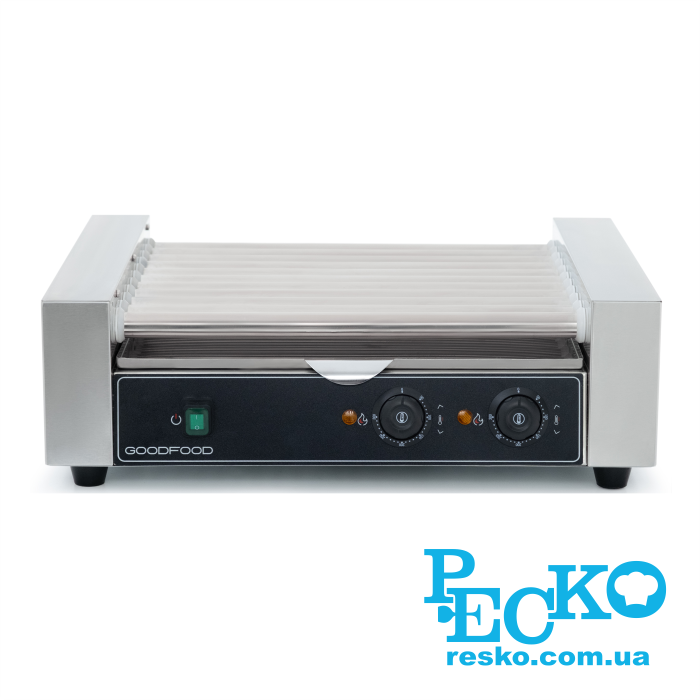 Гриль роликовий GoodFood HDRG11 BLACK, 11 роликів