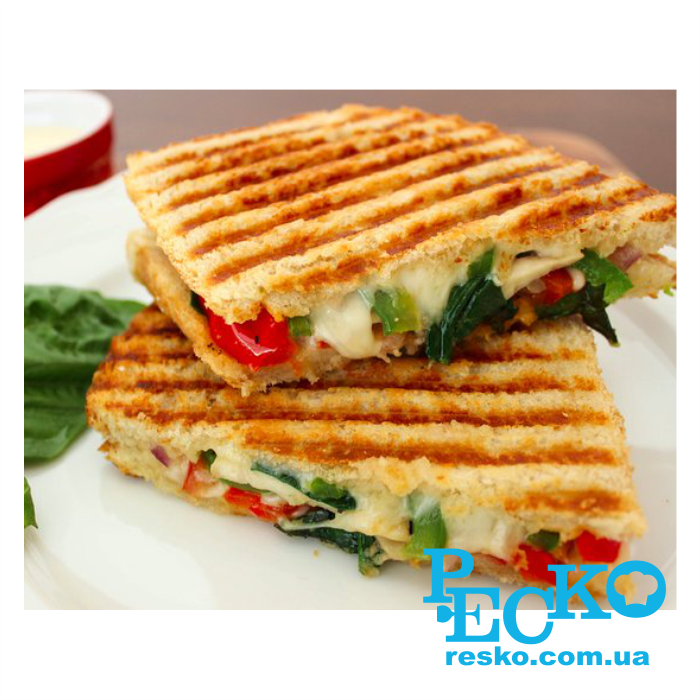 Гриль контактный Airhot CG прижимной профессиональный ребристый