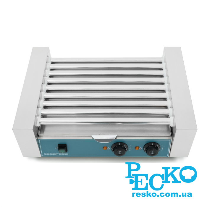 Гриль роликовий GoodFood HDRG9 BLUE, 9 роликів