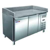 Стіл для піци Cooleq PZ2600TN холодильний з гранітною стільницею