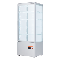 Шафа холодильна Reednee RT98L white вітрина барна настільна біла