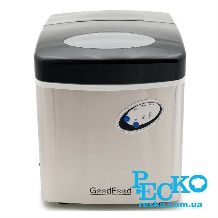 Ледогенератор GoodFood IM20FS STEEL колпачок наливной автономный 20 кг