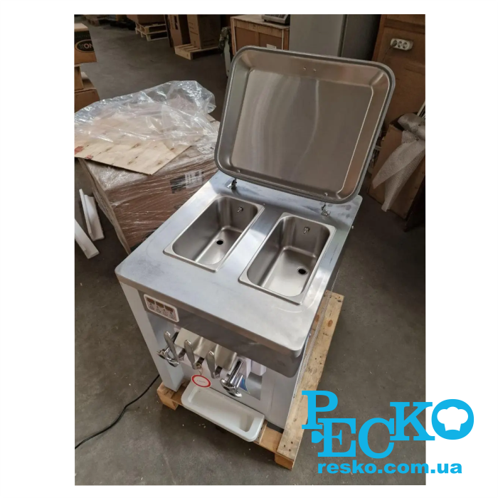 Фризер для мороженого EWT INOX BQL808-2 аппарат для мягкого мороженого