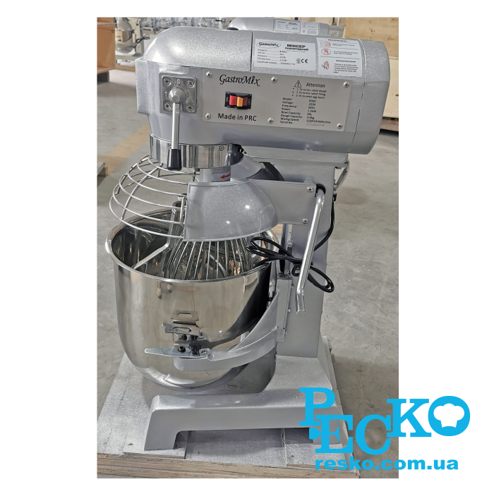Міксер кондитерський планетарний GastroMix B30C професійний 30 л промисловий