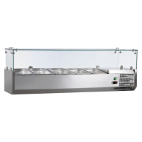 Вітрина для топінгу Gooder VRX 1200/380 холодильна для піци піцерії