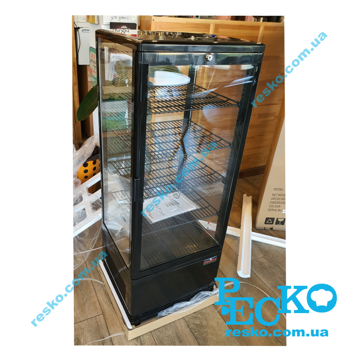 Шкаф холодильный Frosty RT98B-1 black витрина барная настольная черная