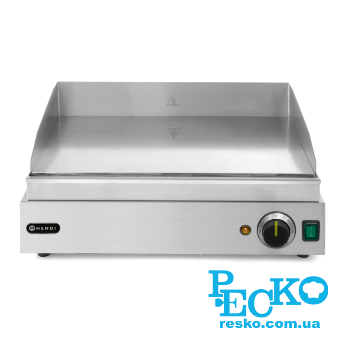 Поверхня для смаження Hendi 203149 гладка електрична професійна