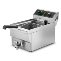 Фритюрниця Hurakan HKN-FT10N з краном електрична професійна 10 л