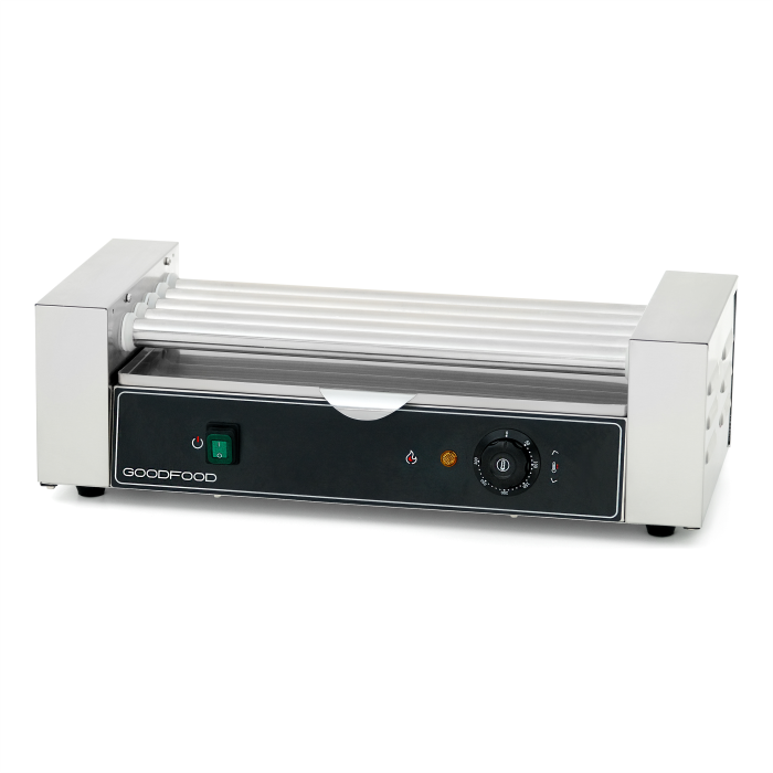 Гриль роликовый GoodFood HDRG5 BLACK, 5 роликов