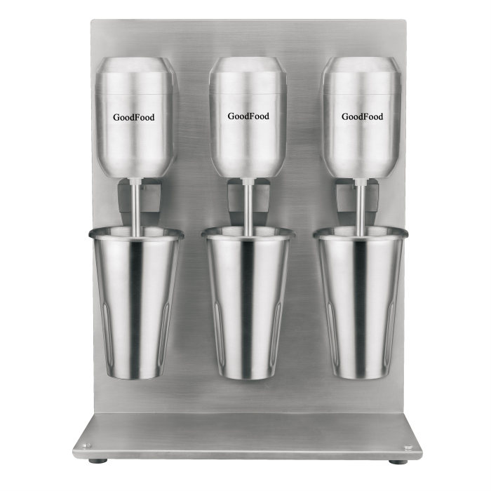 Миксер молочный GoodFood MFD33 для молочных коктейлей профессиональный 3x1 л