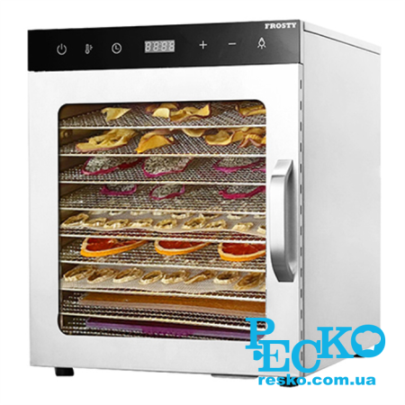 Дегидратор Frosty FFD-10H сушилка для пищевых продуктов овощей, фруктов, мяса, пастилы