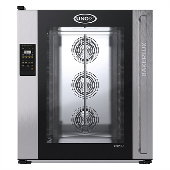 Печь конвекционная Unox XEFR10EUELRV шкаф пароконвекционный пекарский