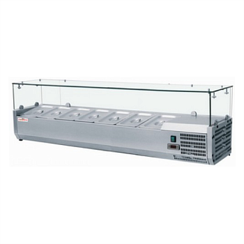 Витрина для топпинга Frosty VRX2000/380 холодильная для пиццы пиццерии