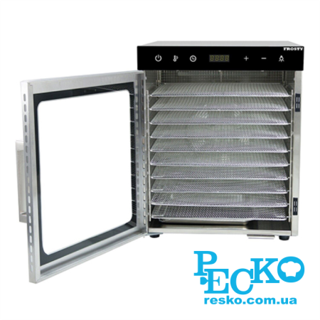 Дегидратор Frosty FFD-10H сушилка для пищевых продуктов овощей, фруктов, мяса, пастилы