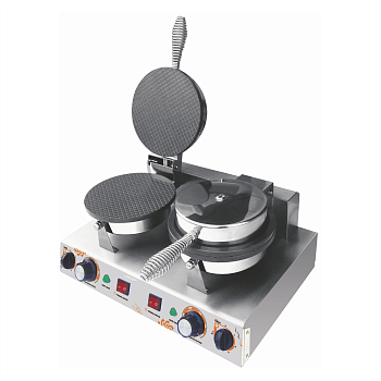 Вафельница EWT INOX TRBW02 профессиональная для плоских вафель