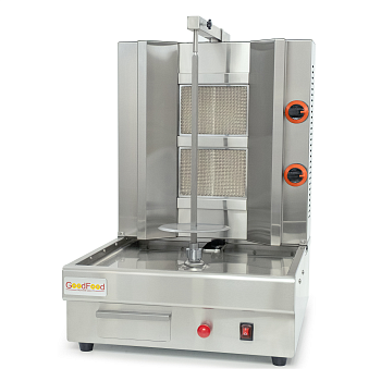 Аппарат для шаурмы газовый GoodFood SM2MG электропривод