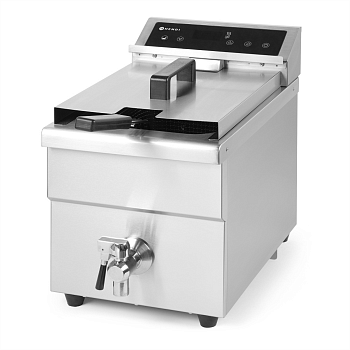 Фритюрница Hendi 215012 с краном индукционная профессиональная 8 л