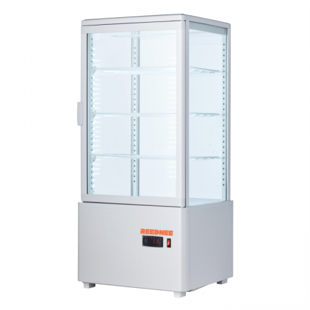 Шкаф холодильный Reednee RT78L white витрина барная настольная белая