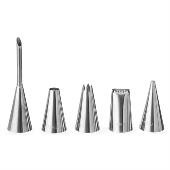 Насадки для кондитерских мешков 5 шт Hendi 551592 комплект насадок