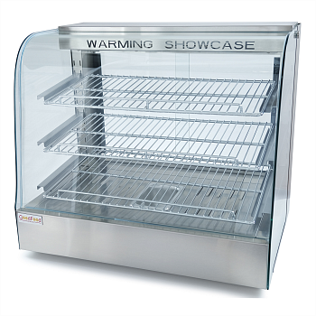 Витрина тепловая GoodFood WS200 STEEL настольная