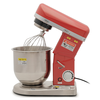 Миксер кондитерский планетарный GoodFood PM-B7 RED красный профессиональный 7 л промышленный настольный