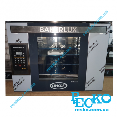 Піч конвекційна Unox XEFR04HSELDP шафа пароконвекційна пекарська