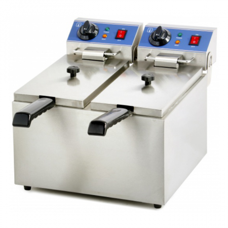 Фритюрниця Reednee EF062 електрична професійна 4+4 л